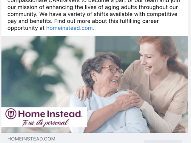 HOME INSTEAD SENIOR CARE